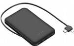 5000mAh Power Bank with Integrated cable