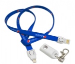 90CM 3 in 1 Lanyard USB Cable