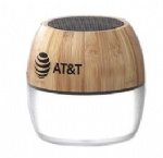 Bamboo Speakers With Light